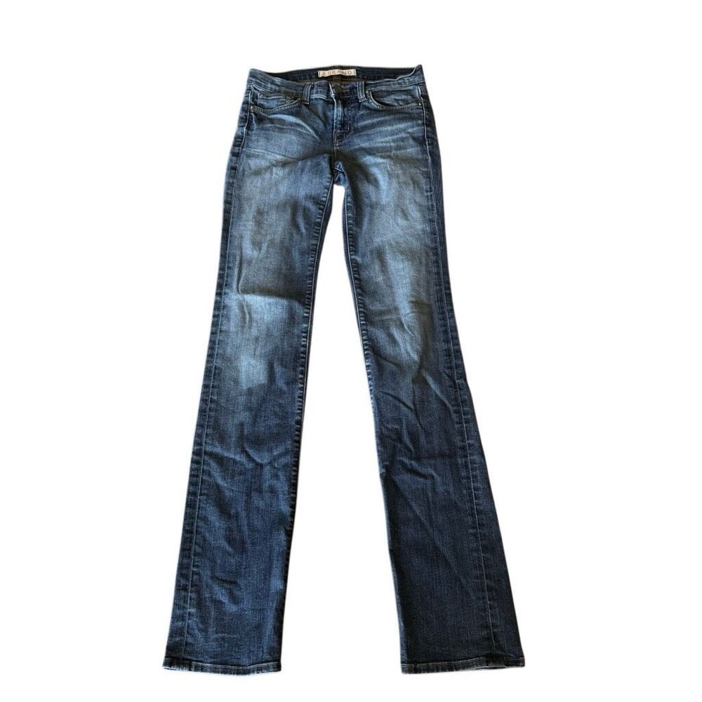 J Brand Cigarette Leg Heirloom Jeans Women’s Size 25 Dark Wash 34” Inseam Made i
